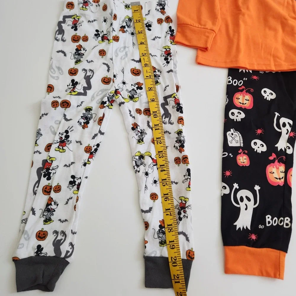 Disney Mickey Mouse Halloween Pajama Set‎ Kids Size 4/4T Long Sleeve NWT NWOT